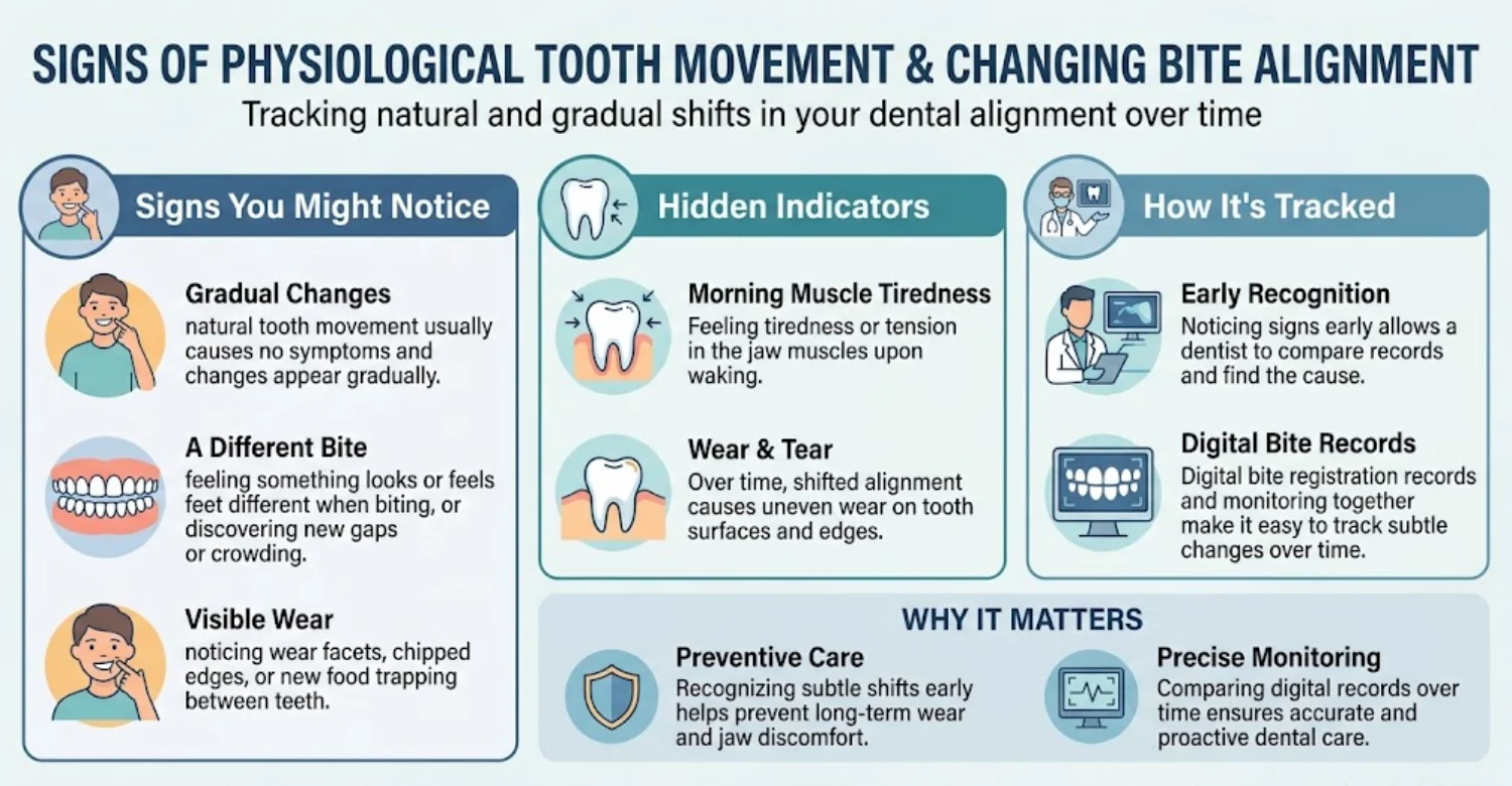 Physiological Tooth Movement and Digital Bite Registration INFOGRAPHIC